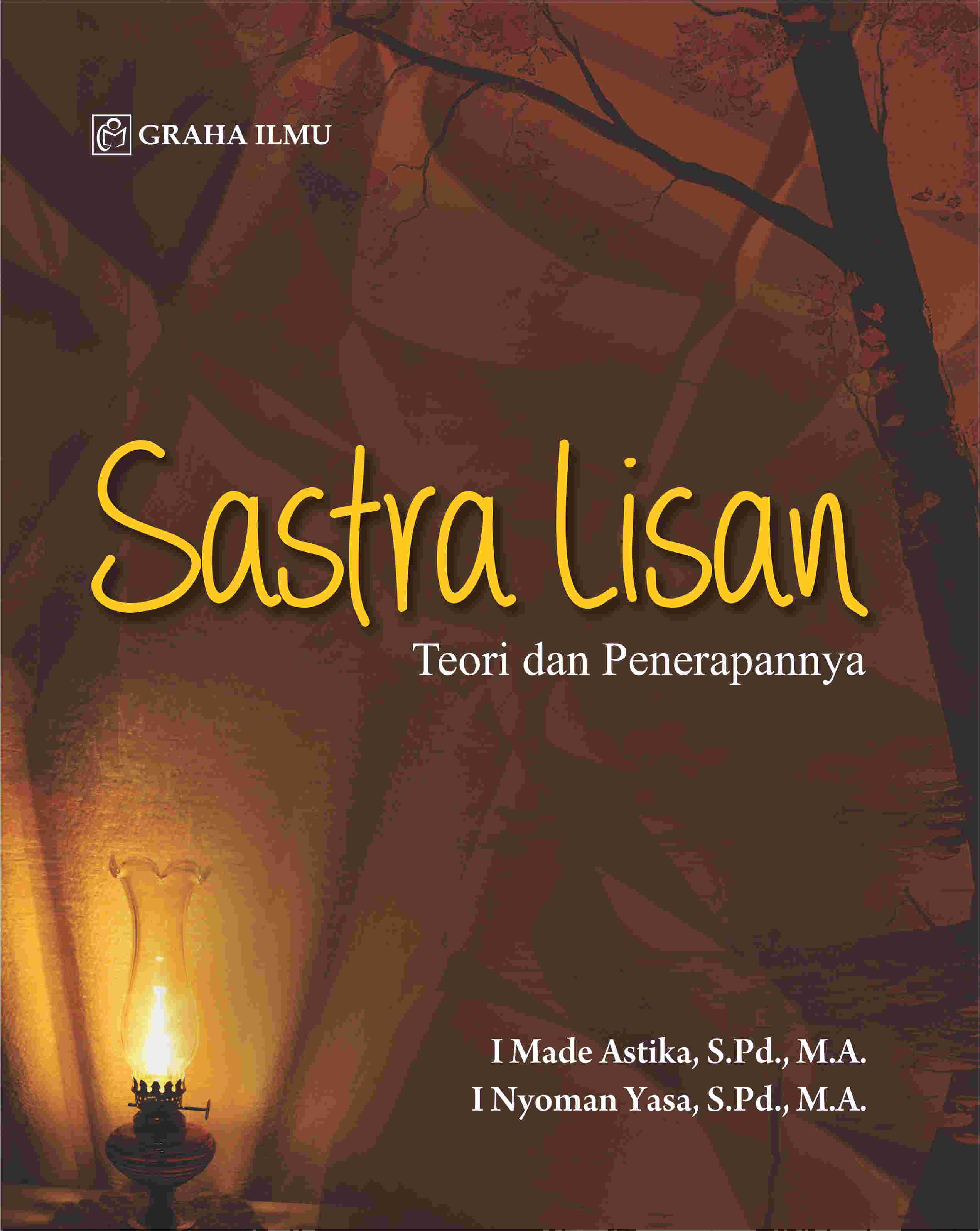 Sampul buku Sastra Lisan; Teori ...